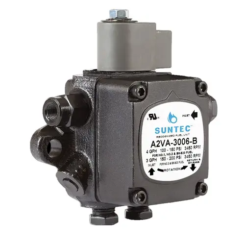Bio Fuel Pump Single Stage 3450 RPM RH 100-200 PSI 4 GPH Includes 115v Solenoid Bio Fuel Pump Single Stage 3450 RPM RH 100-200 PSI 4 GPH Includes 115v Solenoid