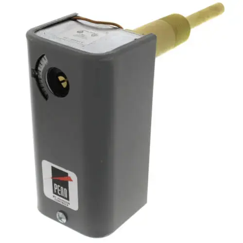 SPDT Direct Immersion Temperature Control 30/180F 6-24 Adj. Differential Nema 1 SPDT Direct Immersion Temperature Control 30/180F 6-24 Adj. Differential Nema 1