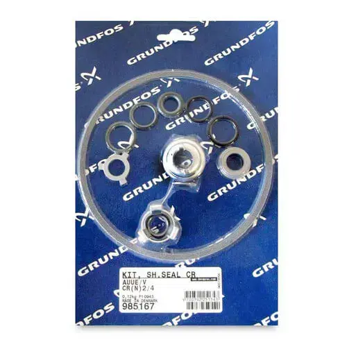 Shaft Seal & Gasket Kit For CR4 & CRN Series Pump Good Up To 250F Use Black Seal Shaft Seal & Gasket Kit For CR4 & CRN Series Pump Good Up To 250F Use Black Seal