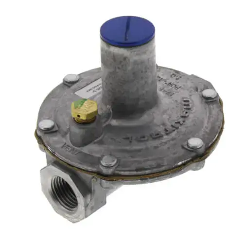 1/2" Gas Pressure Regulator For Up To 10 PSI 100000 BTU Includes 12A09 vent Limi 1/2" Gas Pressure Regulator For Up To 10 PSI 100000 BTU Includes 12A09 vent Limi