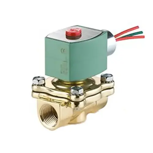 24/60 Lead Free 1-1/2" NPT. 2 Way N.C. Pilot Operated General Purpose Brass Sole 24/60 Lead Free 1-1/2" NPT. 2 Way N.C. Pilot Operated General Purpose Brass Sole