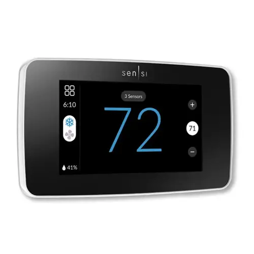 24v Sensi Touch 2 Smart Thermostat White Works with Sensi Room Sensors Remote Ac 24v Sensi Touch 2 Smart Thermostat White Works with Sensi Room Sensors Remote Ac