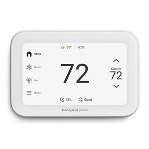 24V ElitePro S1100 WIFI Touchscreen Smart Thermostat 5" In White Works With Resi 24V ElitePro S1100 WIFI Touchscreen Smart Thermostat 5" In White Works With Resi