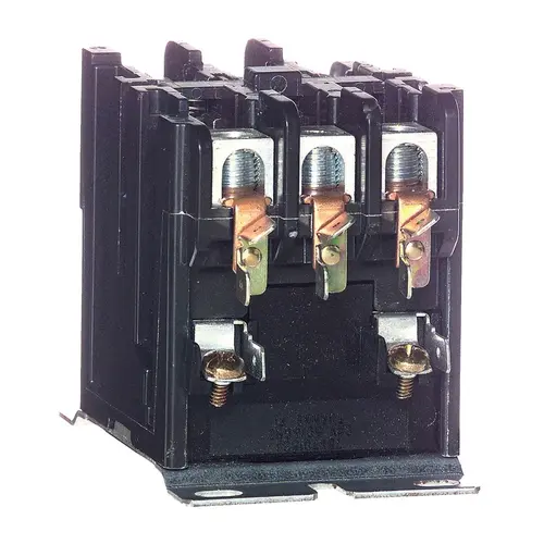 Deluxe Power Pro Contactor. Poles: 3. Coil Voltage: 24v. Contact Rating: 40amps. Deluxe Power Pro Contactor. Poles: 3. Coil Voltage: 24v. Contact Rating: 40amps.
