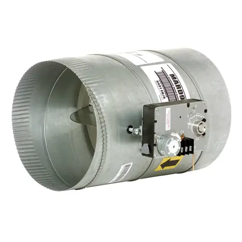 12" Modulating Round Damper 12" Modulating Round Damper