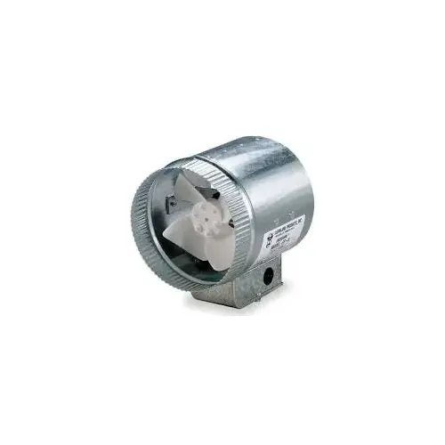 6" Duct Fan For Flex Or Metal Duct For 6" Dia W/25 ft @ 150 CFM 6" Duct Fan For Flex Or Metal Duct For 6" Dia W/25 ft @ 150 CFM