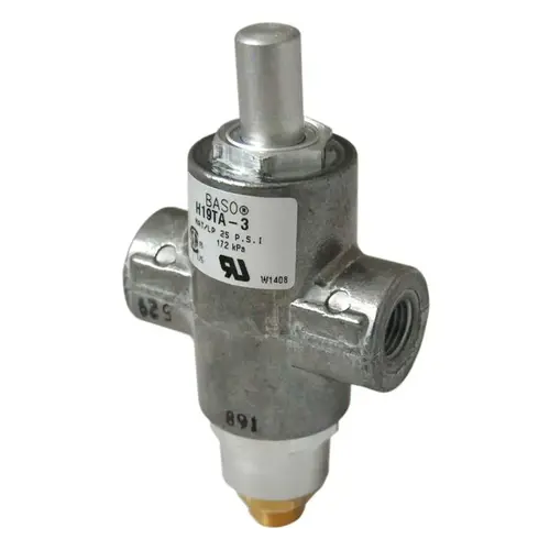 1/4" High Pressure Safety Pilot Valve 600;000 Btu At 1 Psi; 25# Rtg.; W/flow Int 1/4" High Pressure Safety Pilot Valve 600;000 Btu At 1 Psi; 25# Rtg.; W/flow Int