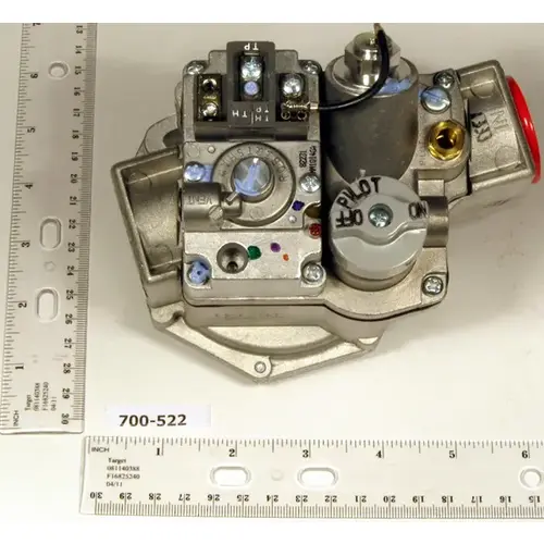 1" X 1" Millivolt Natural Gas Valve With Reducer Bushings 600000 BTU 7000MVRHC-S 1" X 1" Millivolt Natural Gas Valve With Reducer Bushings 600000 BTU 7000MVRHC-S