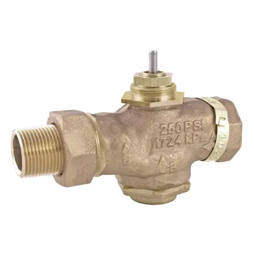 1/2" 2 Way N.O. Straight Valve For Water Or Steam Cv=4.4 1/2" 2 Way N.O. Straight Valve For Water Or Steam Cv=4.4