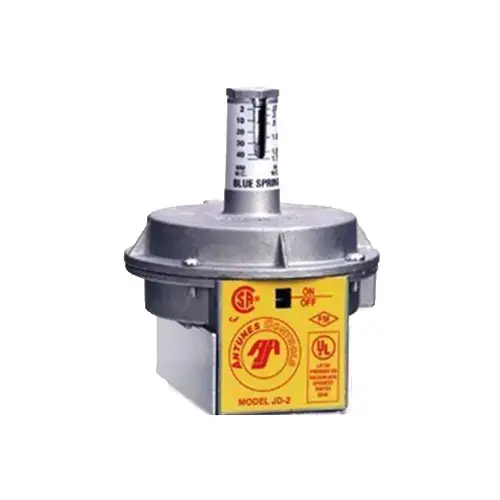 JD-2 (GREY) DIFFERENTIAL PRESSURE SWITCH WITH GREY SPRING .1" - 4" W.C. JD-2 (GREY) DIFFERENTIAL PRESSURE SWITCH WITH GREY SPRING .1" - 4" W.C.