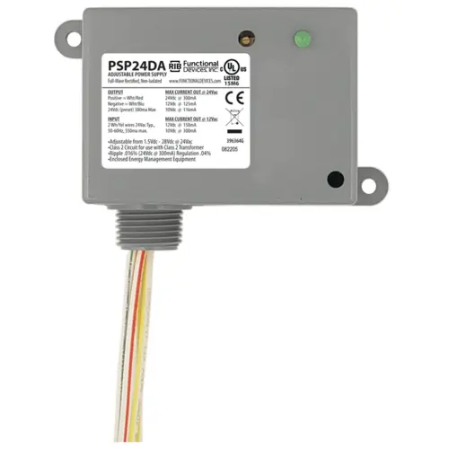 Enclosed General Purpose Dc Supply 24vac Input Enclosed General Purpose Dc Supply 24vac Input
