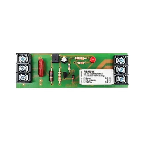 4 Track-mount Relay 15amp Spdt 10-30vac/dc/120vac 4 Track-mount Relay 15amp Spdt 10-30vac/dc/120vac