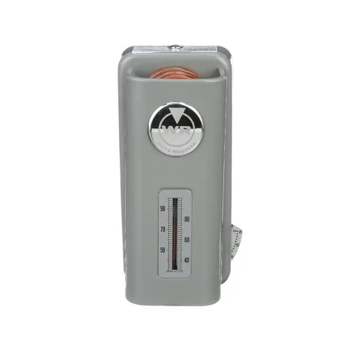 Line Voltage SPST Open On Rise Thermostat Coiled Bulb 20-90F range 3-20F Adjusta Line Voltage SPST Open On Rise Thermostat Coiled Bulb 20-90F range 3-20F Adjusta