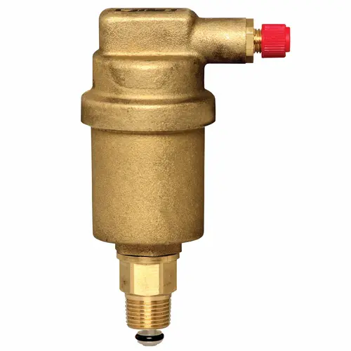 Automatic Air Vent 3/8" 150 PSI Max 240F Temp Max. Includes Check Vent. Automatic Air Vent 3/8" 150 PSI Max 240F Temp Max. Includes Check Vent.