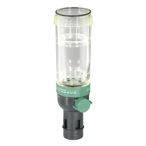 Clear Plastic Sump For F76S Water Filter. 1-1/2" To 2" Clear Plastic Sump For F76S Water Filter. 1-1/2" To 2"