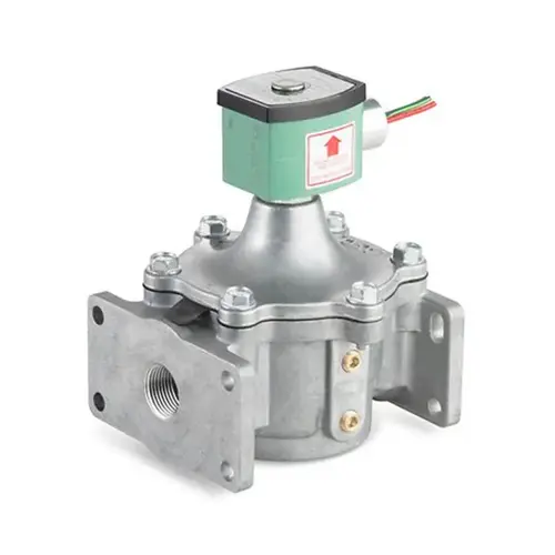 120/60 110/50 Vac 3/4" 2 Way N.C. Gas Solenoid Blocking Valve 247500 BTU 5 PSI M 120/60 110/50 Vac 3/4" 2 Way N.C. Gas Solenoid Blocking Valve 247500 BTU 5 PSI M