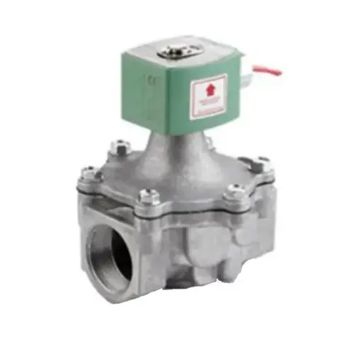 120/60 110/50 Explosion Proof 1-1/2" NPT. 2 Way N.C. Gas Solenoid Blocking Valve 120/60 110/50 Explosion Proof 1-1/2" NPT. 2 Way N.C. Gas Solenoid Blocking Valve