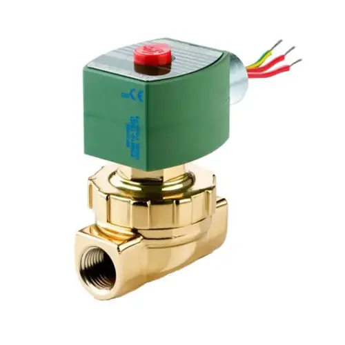 120/60 110/50 Vac 1-1/2" NPT 2 Way N.C. Solenoid Valve For Hot Water/Steam 20323 120/60 110/50 Vac 1-1/2" NPT 2 Way N.C. Solenoid Valve For Hot Water/Steam 20323