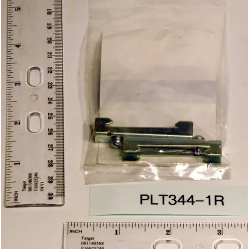 Metal Din Rail End Clamps - Pkg. Of 2 Metal Din Rail End Clamps - Pkg. Of 2