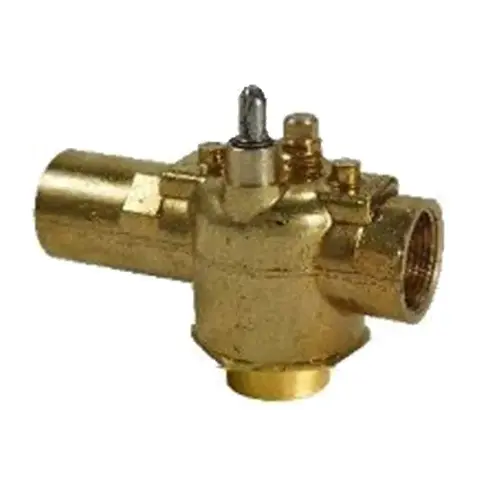 3/4" Inverted Flare 3 Way Valve Body 3/4" Inverted Flare 3 Way Valve Body