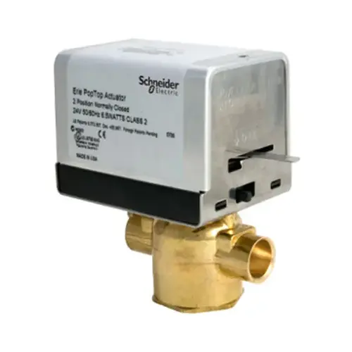 24v 3/4" Sweat 2 Way N.C. Zone Valve 7.0cv 36" Wire Leads No Aux Switch 24v 3/4" Sweat 2 Way N.C. Zone Valve 7.0cv 36" Wire Leads No Aux Switch