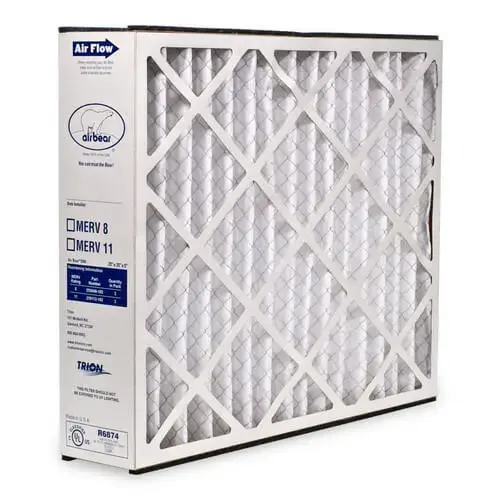 Air Bear Supreme Replacement Media Filter 16 X 25 X 5 Act: 4-7/8 Merv 8 Air Bear Supreme Replacement Media Filter 16 X 25 X 5 Act: 4-7/8 Merv 8