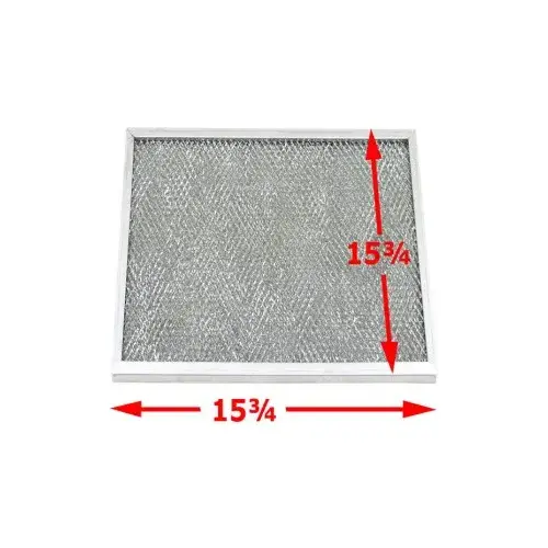 Pre-filter For Cac-100 Aluminum Mesh 15-3/4" X 15-3/4" X 3/8" Pre-filter For Cac-100 Aluminum Mesh 15-3/4" X 15-3/4" X 3/8"