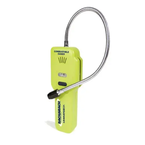 Leakator JR. Combustible Leak Detector Includes 12" Probe Instruction Manual Sensor Cloth Case & Batteries Will replace 19-7051 Leakator JR. Combustible Leak Detector Includes 12" Probe Instruction Manual Sensor Cloth Case & Batteries Will replace 19-7051