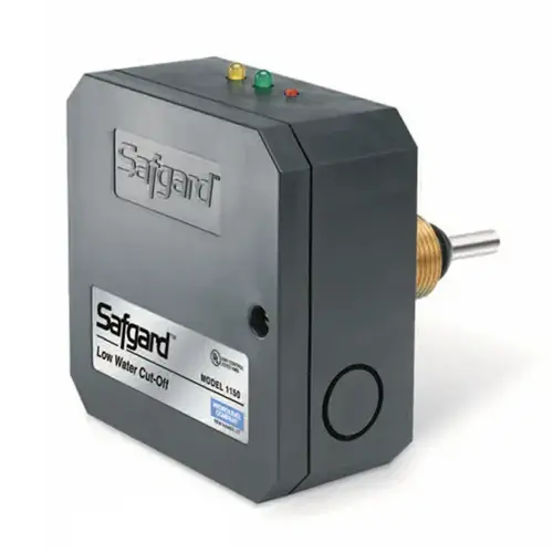 120v Compact Low Water Cut Off For Residential Water Boilers With Test Button & Plug In Wire Harness 45-1150 120v Compact Low Water Cut Off For Residential Water Boilers With Test Button & Plug In Wire Harness 45-1150