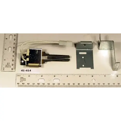 Hot Surface Furnace Ignitor With 5-1/4" Leads & Mounting Adapters Norton 271NM Hot Surface Furnace Ignitor With 5-1/4" Leads & Mounting Adapters Norton 271NM
