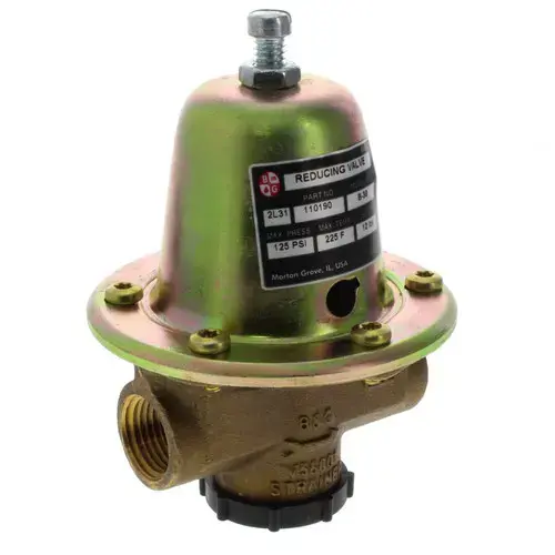 1/2" NPT. Pressure Reducing Valve Set @ 12 PSIG 110190LF 1/2" NPT. Pressure Reducing Valve Set @ 12 PSIG 110190LF