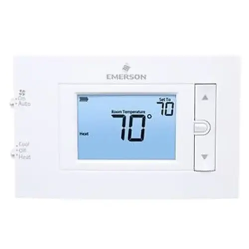 80 Series Clear Choice 24v/Millivolt 5" Display Digital Multistage 7 Day 5/1/1 Programmable/Non Programmable Thermostat With Auto Changeover Keypad Lockout & Temp Limits 2H-2C 45-90F 80 Series Clear Choice 24v/Millivolt 5" Display Digital Multistage 7 Day 5/1/1 Programmable/Non Programmable Thermostat With Auto Changeover Keypad Lockout & Temp Limits 2H-2C 45-90F