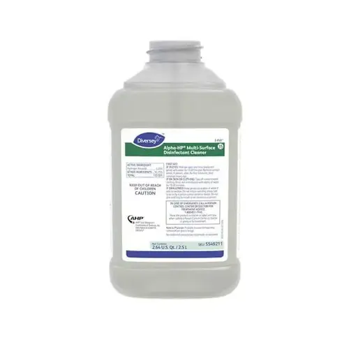 Alpha-Hp Multi-Surface Disinfectant Cleaner 35 2.5l J-Fill - pack of 2 Alpha-Hp Multi-Surface Disinfectant Cleaner 35 2.5l J-Fill - pack of 2