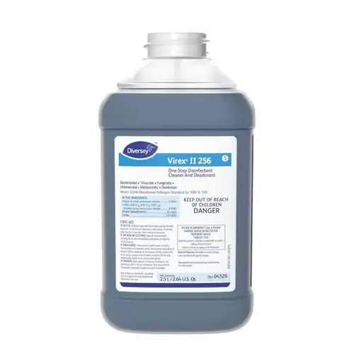 Virex II 256 One-Step Disinfectant Cleaner/Deodorant 2.5 L - pack of 2 Virex II 256 One-Step Disinfectant Cleaner/Deodorant 2.5 L - pack of 2