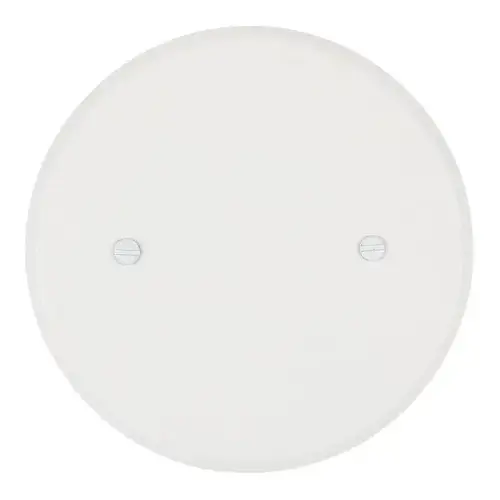 5" Round Blank Maxi Metal Wall Plate, White Textured - pack of 10 5" Round Blank Maxi Metal Wall Plate, White Textured - pack of 10