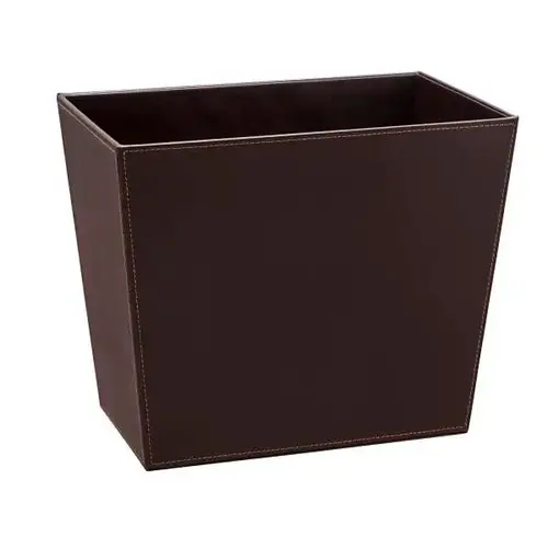 Cordoba 16qt Brown Wastebasket Hilton - pack of 6 Cordoba 16qt Brown Wastebasket Hilton - pack of 6