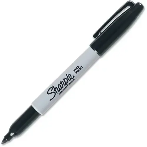 Fine Point Permanent Marker (Black) - pack of 36 Fine Point Permanent Marker (Black) - pack of 36