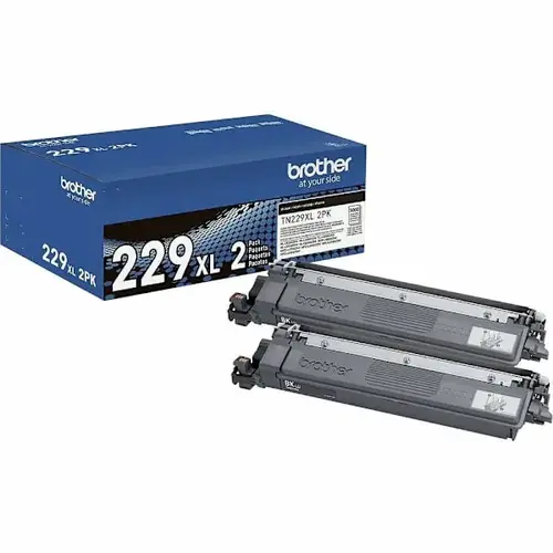 Tn229xl2pk Original High Yield Laser Toner Cartridge Black - pack of 2 Tn229xl2pk Original High Yield Laser Toner Cartridge Black - pack of 2