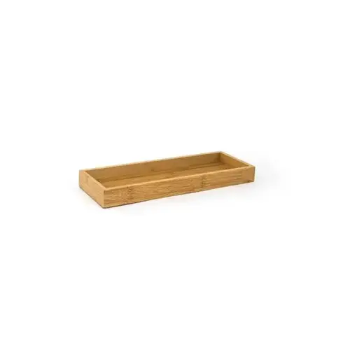 11.75" X 4.25" Bamboo Tray - Natural - pack of 6 11.75" X 4.25" Bamboo Tray - Natural - pack of 6