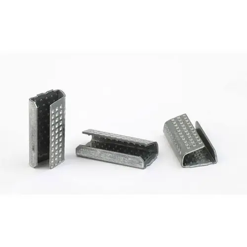 5/8"W Metal Seals For Polyester Strapping - pack of 1000 5/8"W Metal Seals For Polyester Strapping - pack of 1000