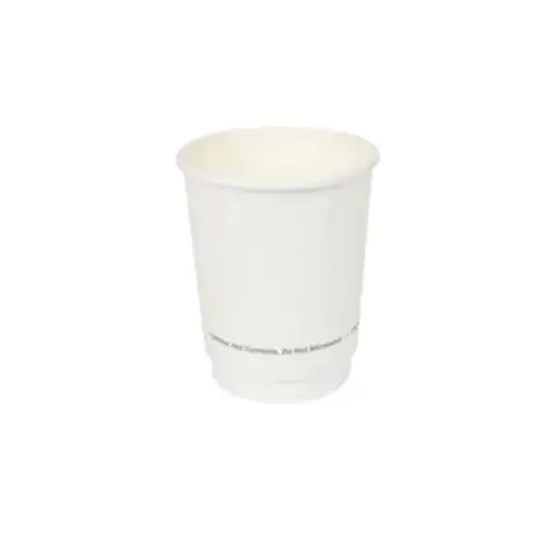 Jvdw08wpla80 Hot Cup 8-Oz Dwpaper Pla Wht Double Wall 80mm - pack of 500 Jvdw08wpla80 Hot Cup 8-Oz Dwpaper Pla Wht Double Wall 80mm - pack of 500