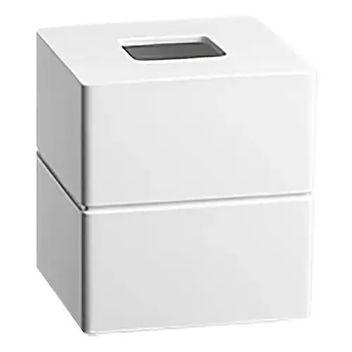 Malibu White Boutique Tissue Box Cover Hampton - pack of 6 Malibu White Boutique Tissue Box Cover Hampton - pack of 6