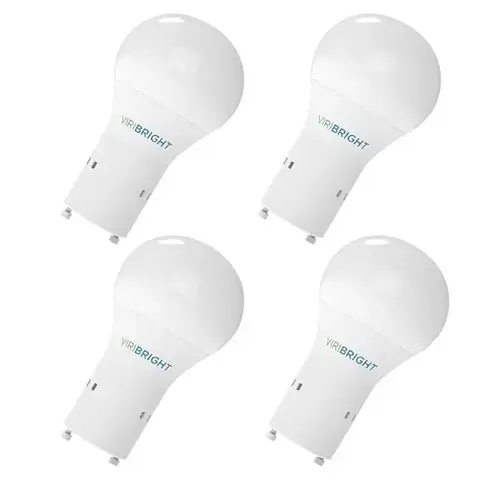 9 Watt A19 LED Bulb, Gu24, Non-Dimmable, 4000k - pack of 4 9 Watt A19 LED Bulb, Gu24, Non-Dimmable, 4000k - pack of 4