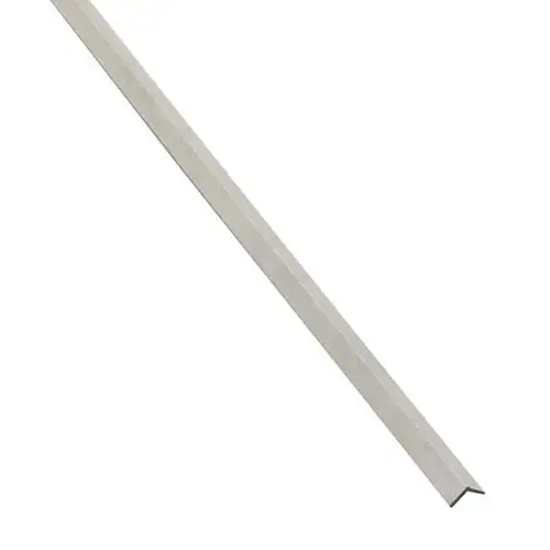 94" Vinyl Backsplash L-Trim, Iced Pewter - pack of 5 94" Vinyl Backsplash L-Trim, Iced Pewter - pack of 5
