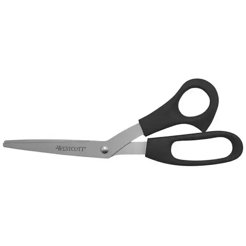 Black Stainless Steel All-Purpose Value Scissor 8" - pack of 3 Black Stainless Steel All-Purpose Value Scissor 8" - pack of 3
