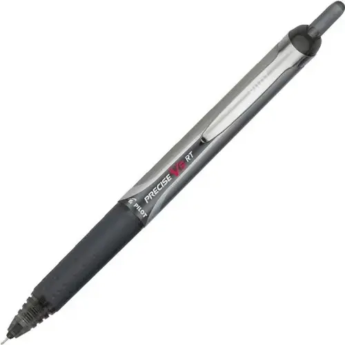 Precise V5 Liquid Ink Retractable Rollerball Pens, Black - pack of 12 Precise V5 Liquid Ink Retractable Rollerball Pens, Black - pack of 12