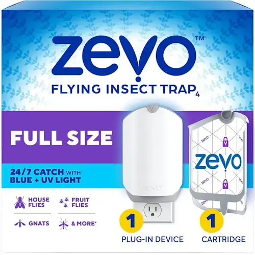 Indoor Flying Insect Trap For Gnats/Flies 1 Plug-In And 1 Refill - pack of 4 Indoor Flying Insect Trap For Gnats/Flies 1 Plug-In And 1 Refill - pack of 4