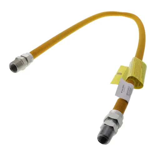 Ss Range Gas Connector 5/8" Od(1/2" Id ) 1/2"Mip X 3/4" Mip Ss Range Gas Connector 5/8" Od(1/2" Id ) 1/2"Mip X 3/4" Mip