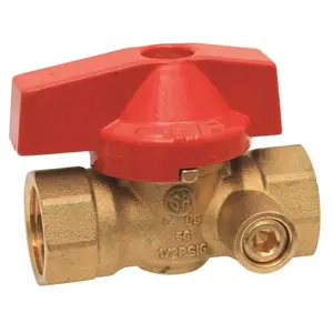 Premier 95510021 3/4 in. IPS Side Tap Gas Ball Valve