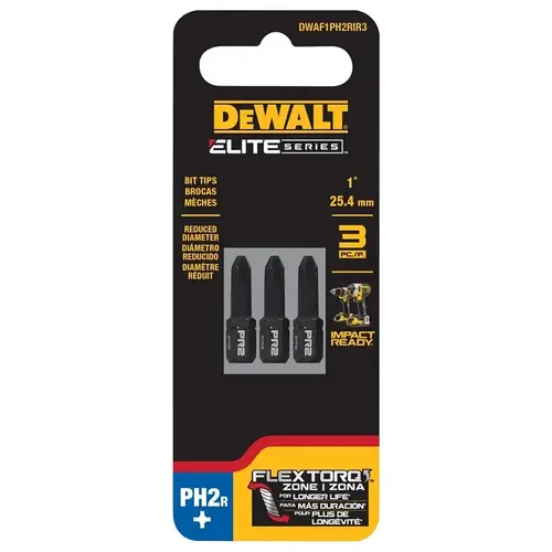 DEWALT Elite Series Insert Bit, Star Drive, 1/4 in Shank, Hex Shank, 1 in L, Steel DEWALT Elite Series Insert Bit, Star Drive, 1/4 in Shank, Hex Shank, 1 in L, Steel